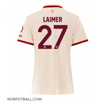 Billige Fotballdrakt Bayern Munich Konrad Laimer #27 Replika Tredjedrakt Dame 2024-25 Kortermet